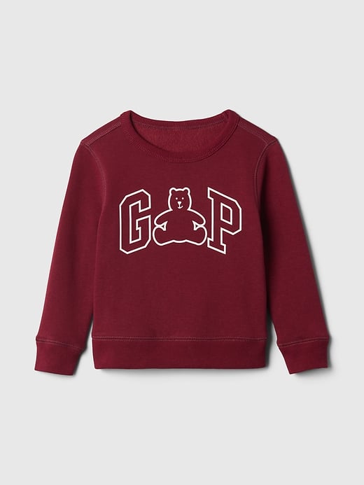 Gap Bear Unisex Sweatshirt - Burgendy