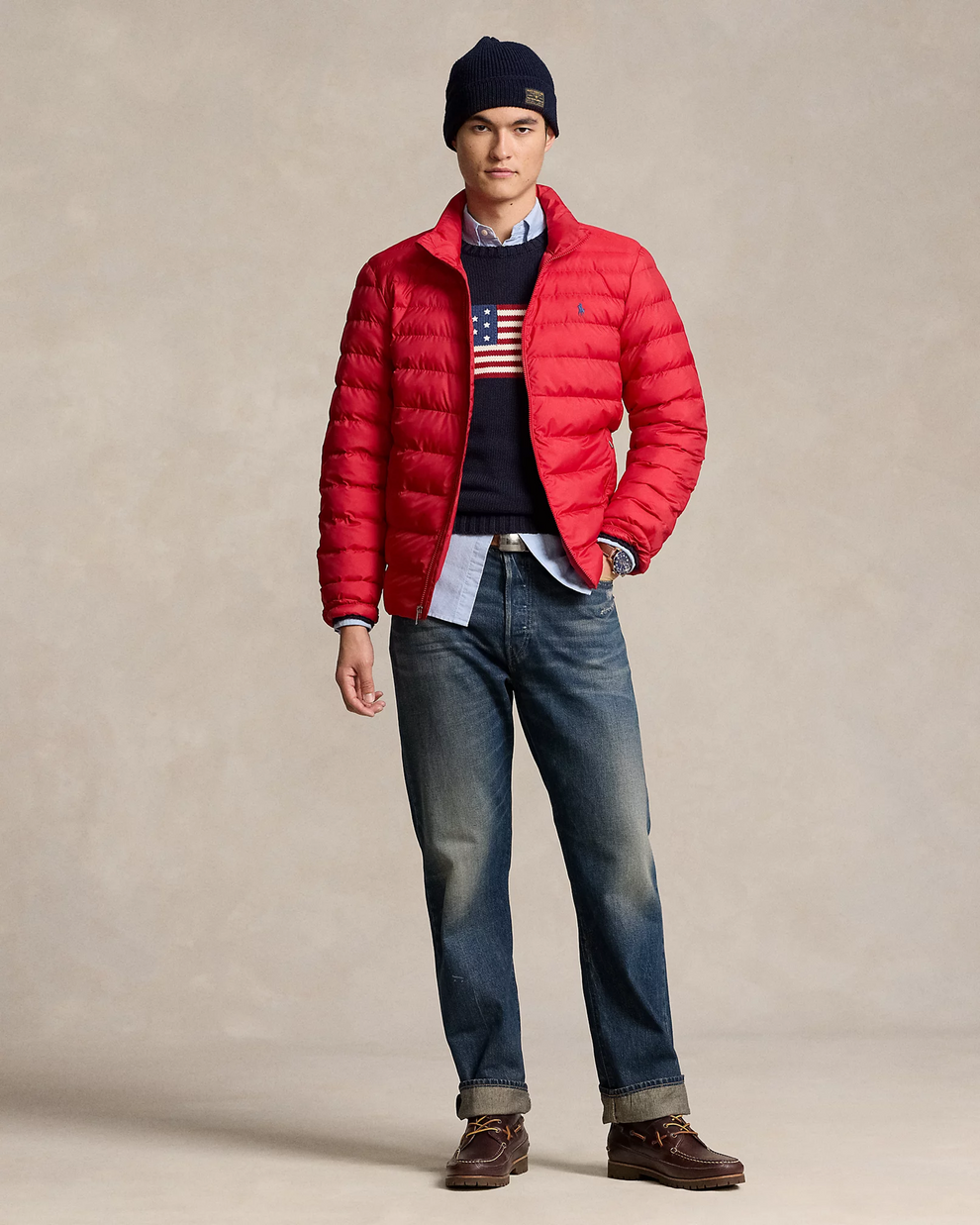 POLO Puffer Jacket - RED