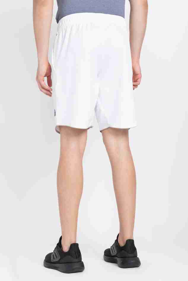Adi-das Sports Mesh  Shorts - White - Brand Store