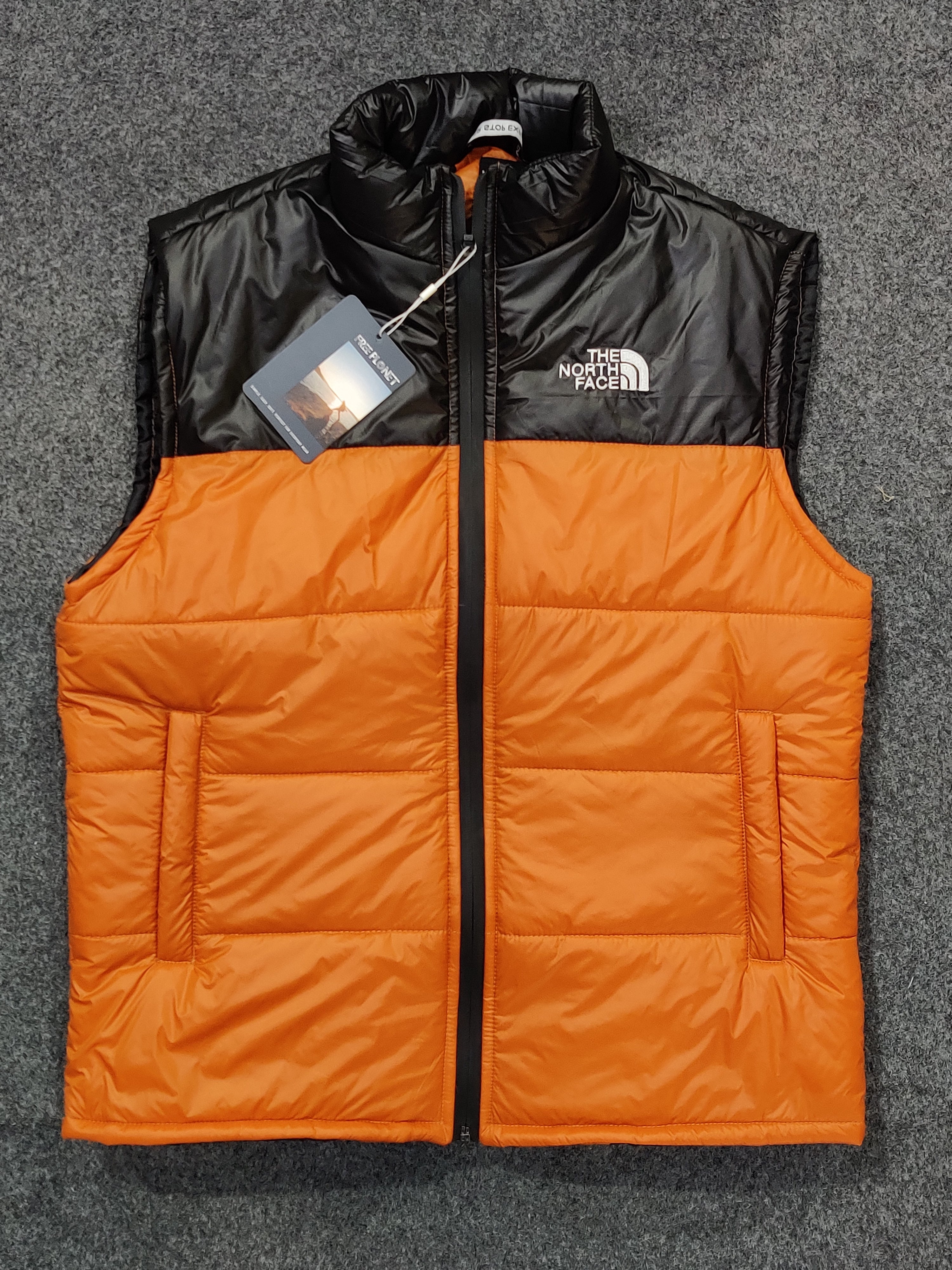 The North Face Gilet - Rust / Black - Brand Store