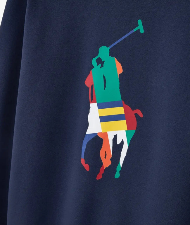 Polo Multi Pony Sweatshirt - Navy Blue