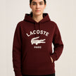 LCST Paris Alligator Hoodie - Burgundy