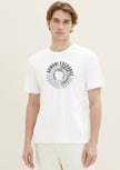 Armani Exchange Swirl Logo Tee - White - Brand Store