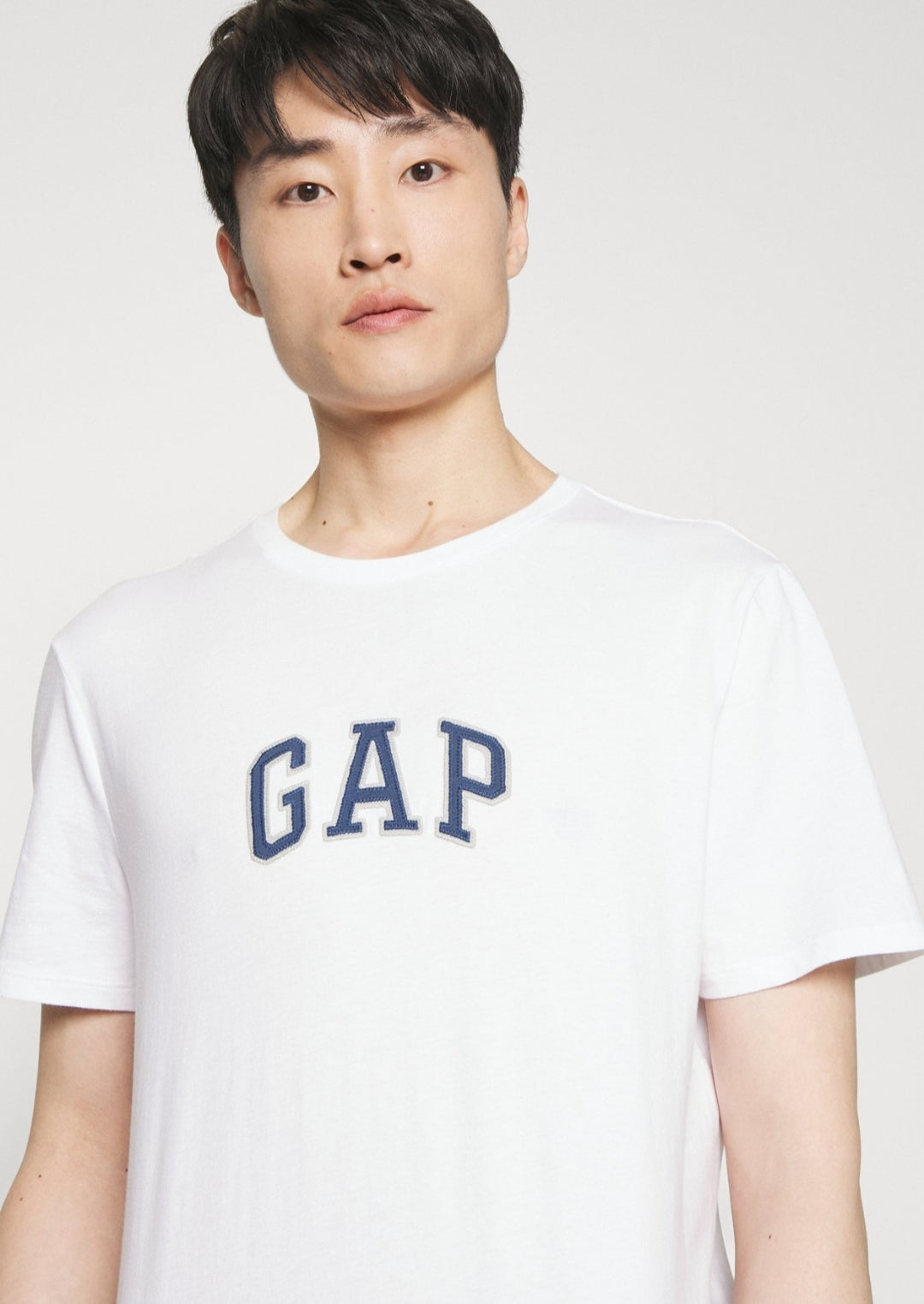 Gap Mid Logo Tee - White - Brand Store