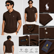 Polo Pique Brown Shirt