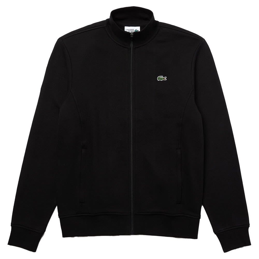 Lacoste Mockneck Full Zipper - Black - Brand Store
