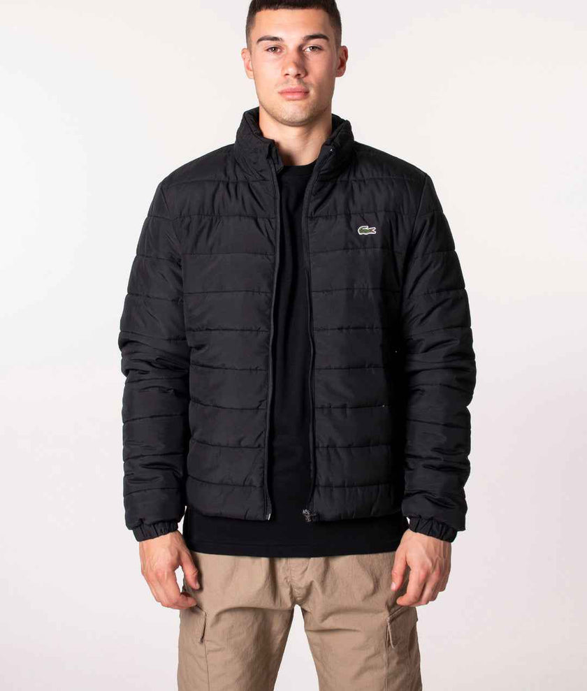 Lacoste Black Puffer Jacket