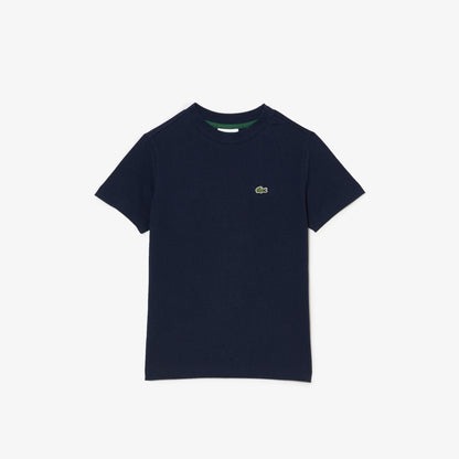 Lacoste Chest Logo Tee - Navy