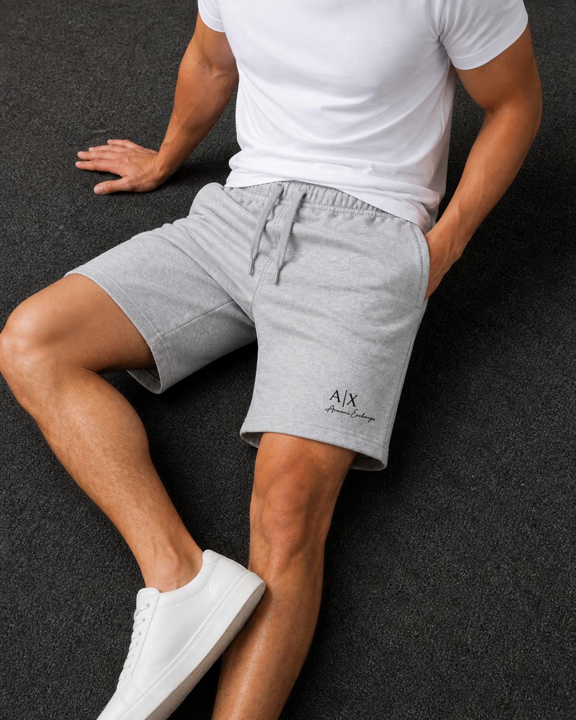 AX Signature Shorts - Gray