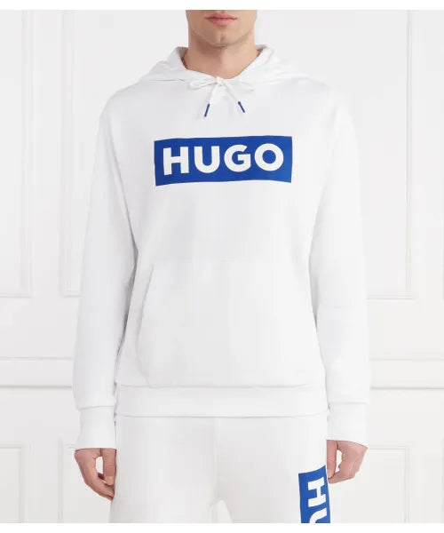 H.U.G.O Pullover Hoodie - White