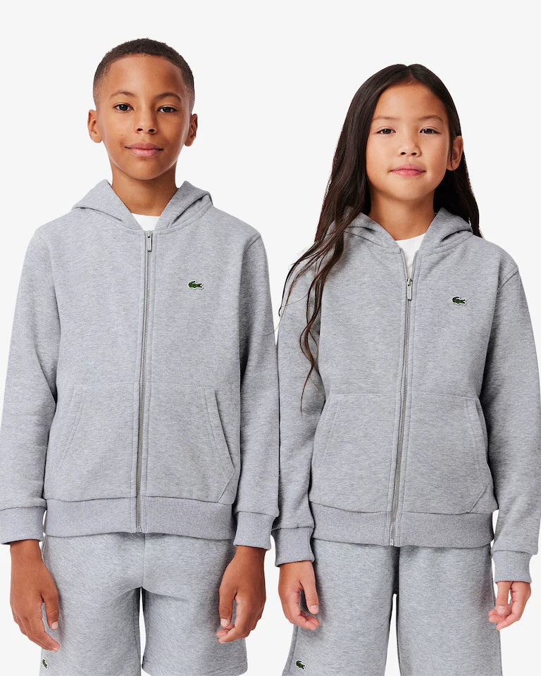 Lcst Logo Zipper Hoodie - Grey