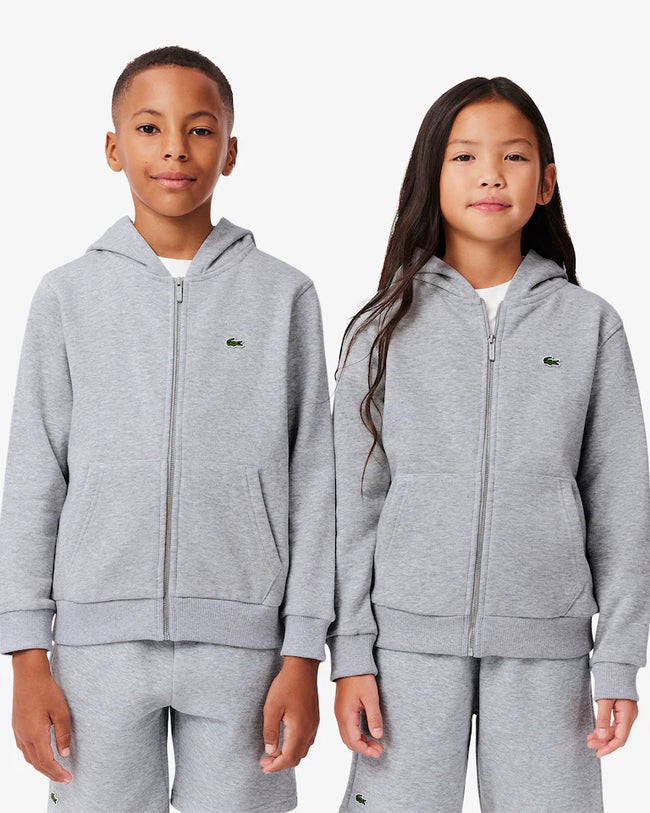 Lcst Logo Zipper Hoodie - Grey