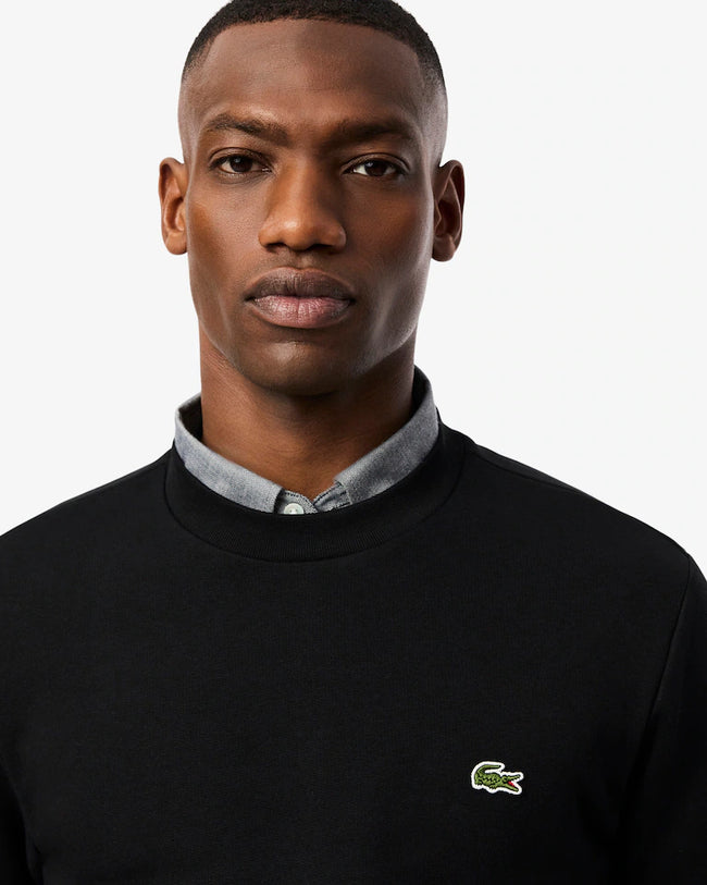 Lacoste Solid Sweatshirt - Black
