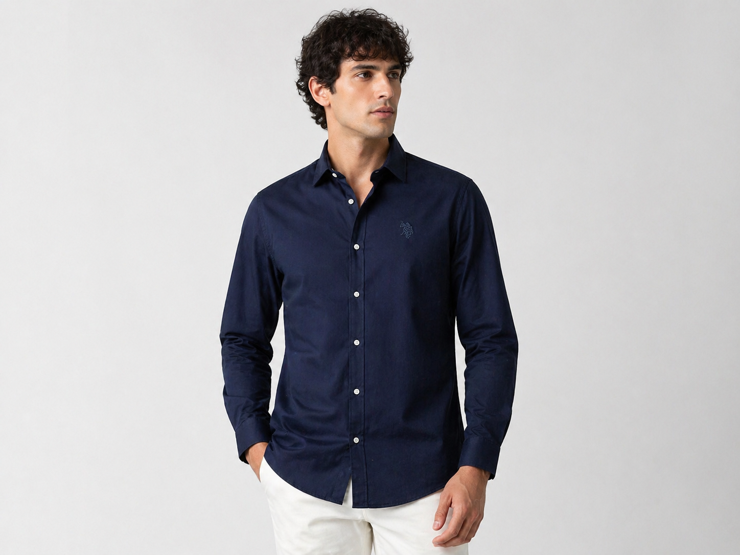USPA Navy Casual Shirt
