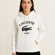 LCST Paris Alligator Hoodie - White