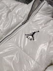 Kids Jordan Puffer Jacket -  White - Brand Store