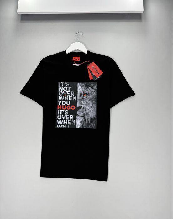 Hugo Lion Graphic Tee - Black - Brand Store