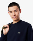 Lacoste Solid Sweatshirt - Navy