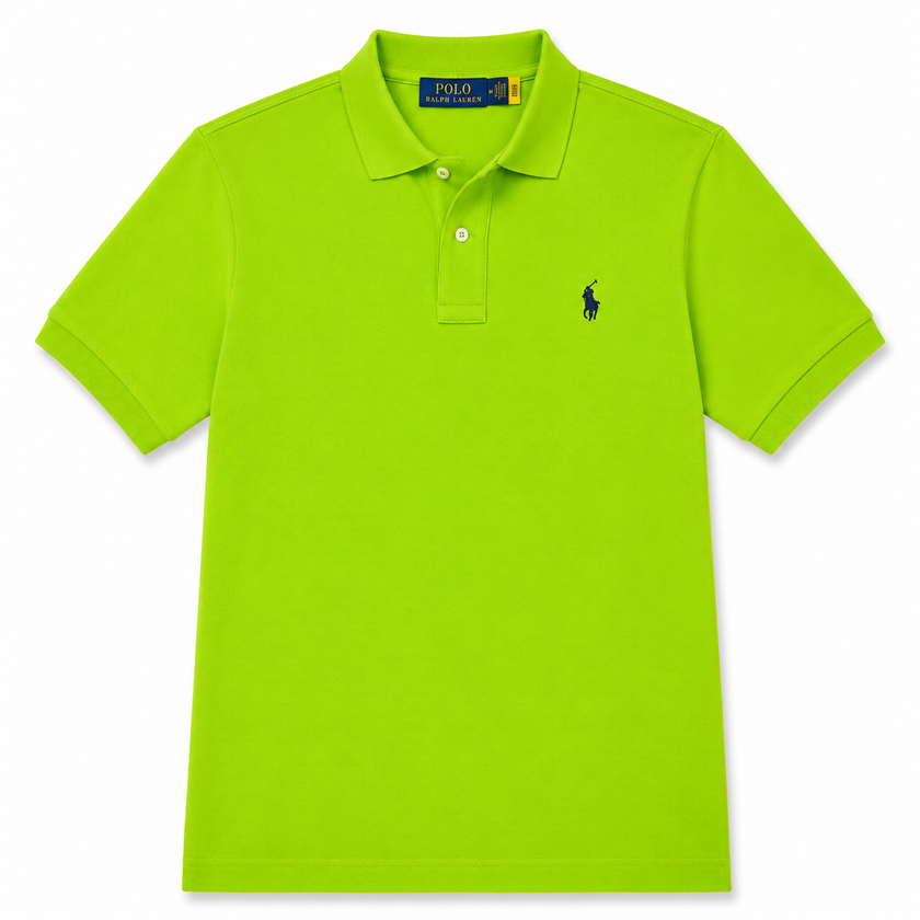 Polo Pique Green Shirt