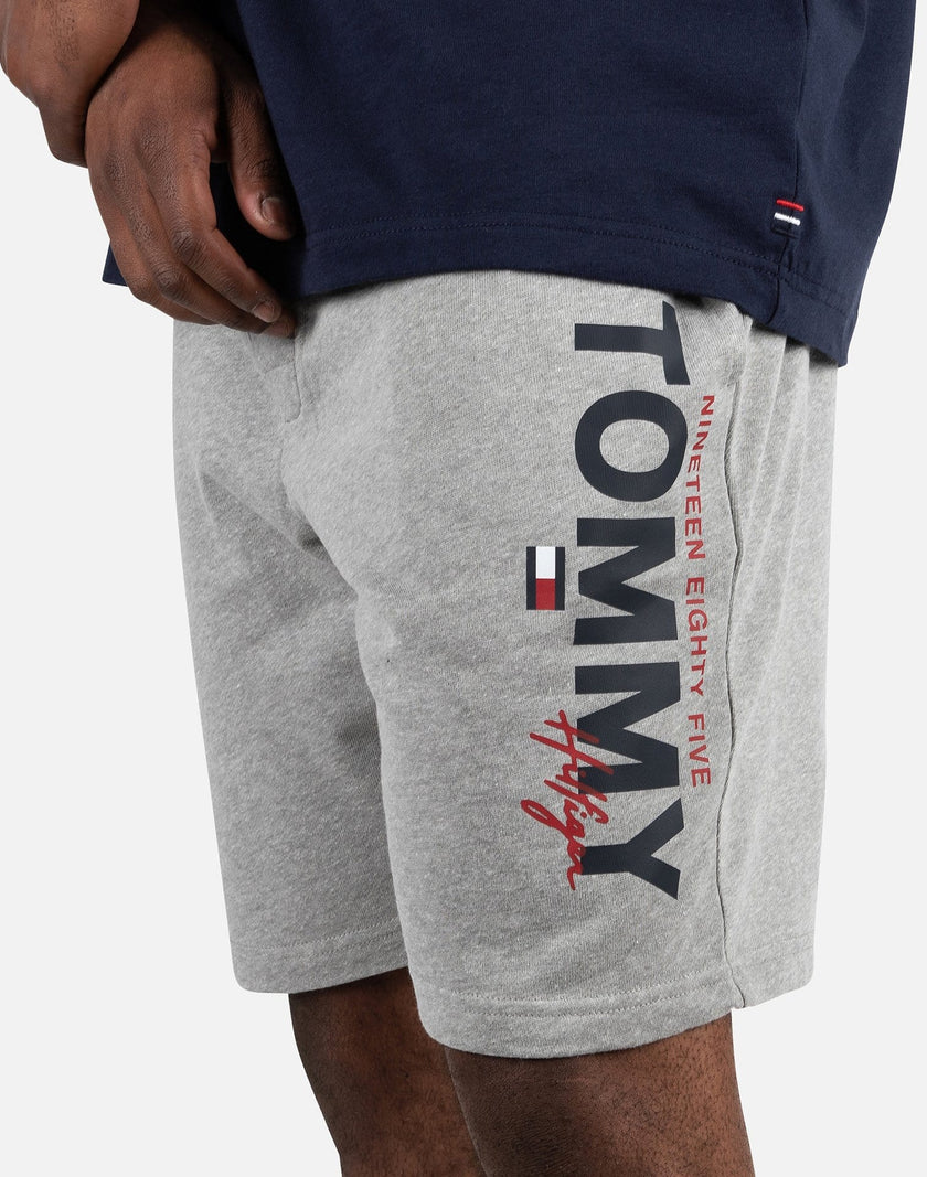 Tommy Bold Logo Shorts - Gray - Brand Store