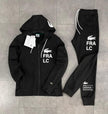 LCST Zipper FR  Zipper Hoodie Tracksuit - Black