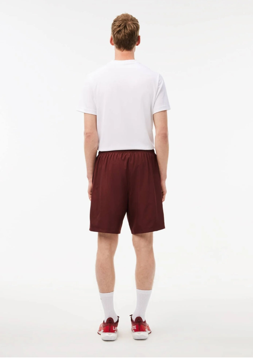 Lacoste Bermuda Shorts - Burgendy - Brand Store