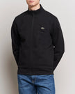 Lacoste Mockneck Full Zipper - Black - Brand Store