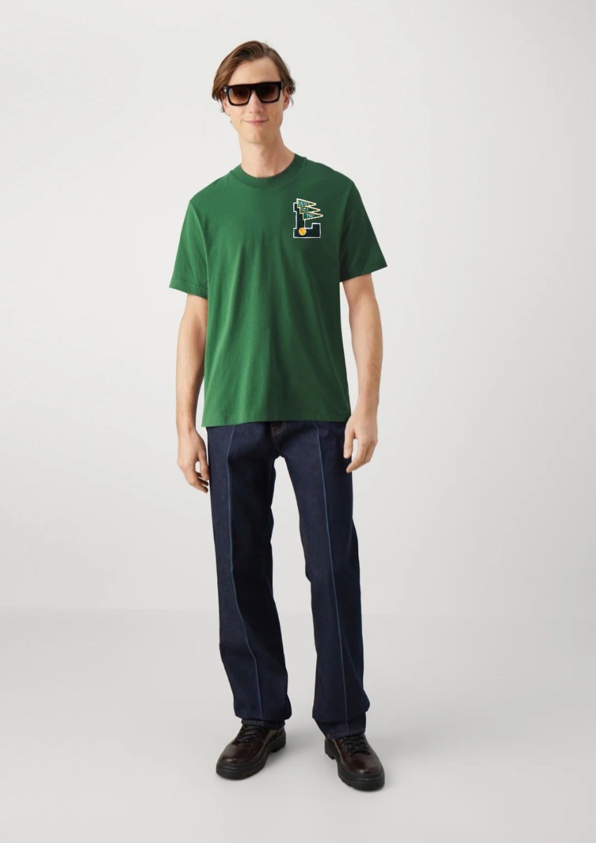 LCST Panne patch Tee - Green - Brand Store