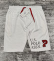 USPA Patch Shorts - White - Brand Store