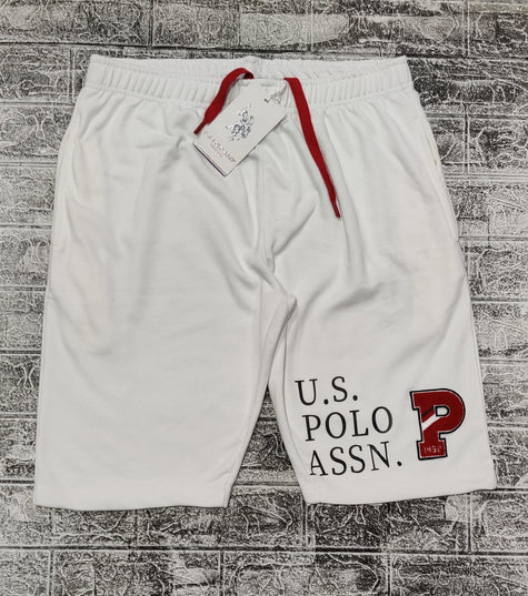 USPA Patch Shorts - White - Brand Store