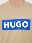 Hu.Go Blue Logo Tee