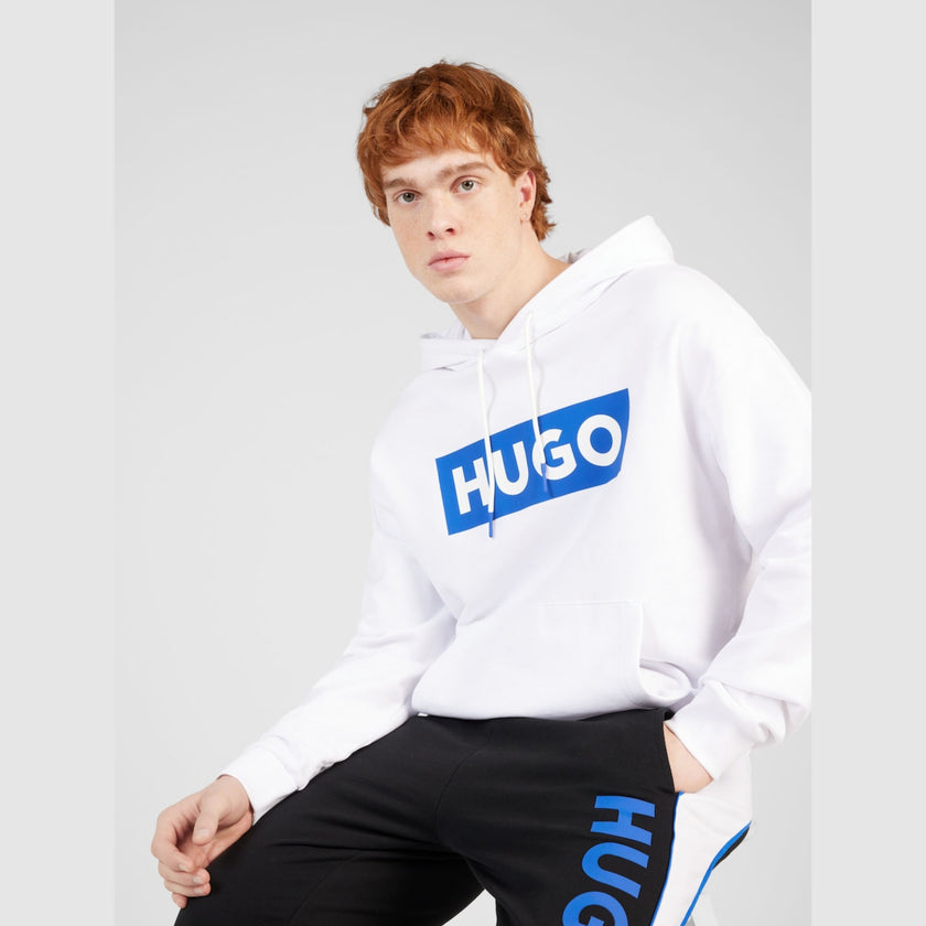 H.U.G.O Pullover Hoodie - White