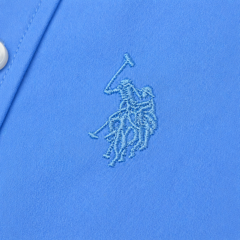 USPA Sky Blue Casual Shirt