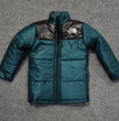 TNF Full Sleeves Kids Puffer - Forest Green