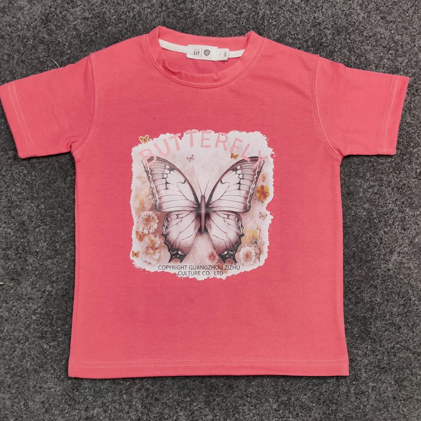 Gap Love Girls Tee - Pink - Brand Store
