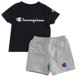 Champion Boys Short Set - Black/Gray - Brand Store