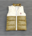 Guess Kids Puffer Gillet -  White/Gold - Brand Store