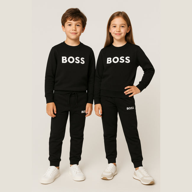 BOSS Kids Tracksuits Unisex - Black