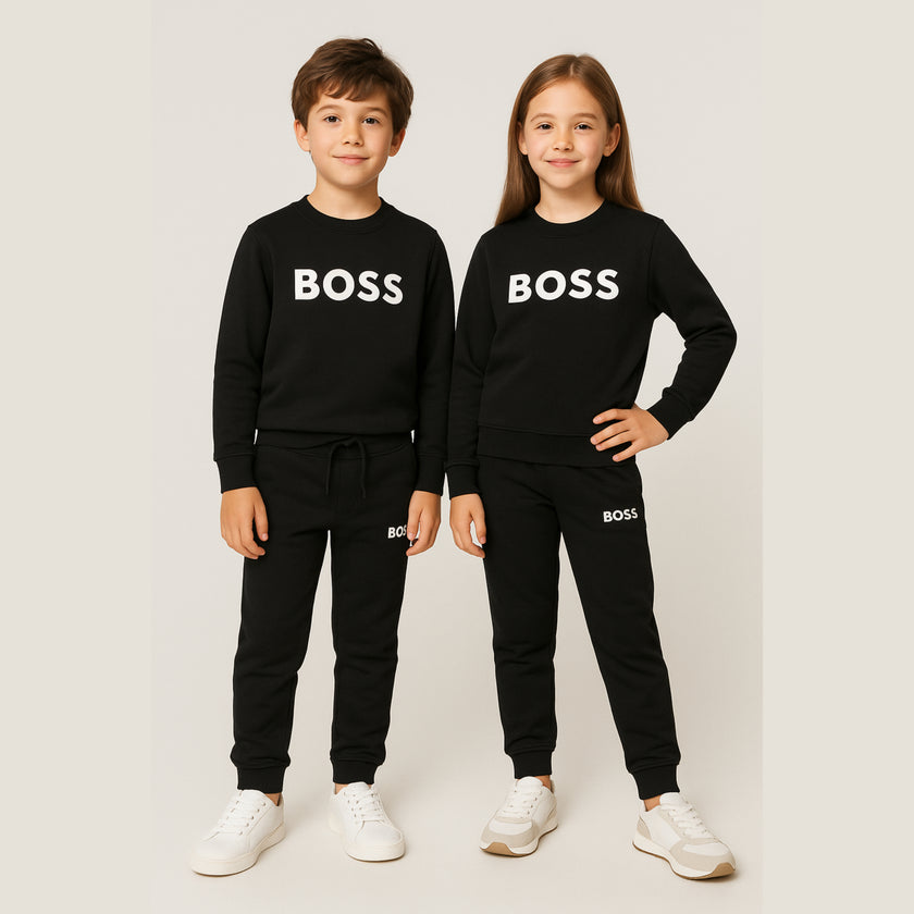 BOSS Kids Tracksuits Unisex - Black