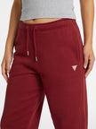 Guess Mini Triangle Jogger Trousers - Burgundy