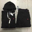 Polo Pony Tracksuit Fleece- Black