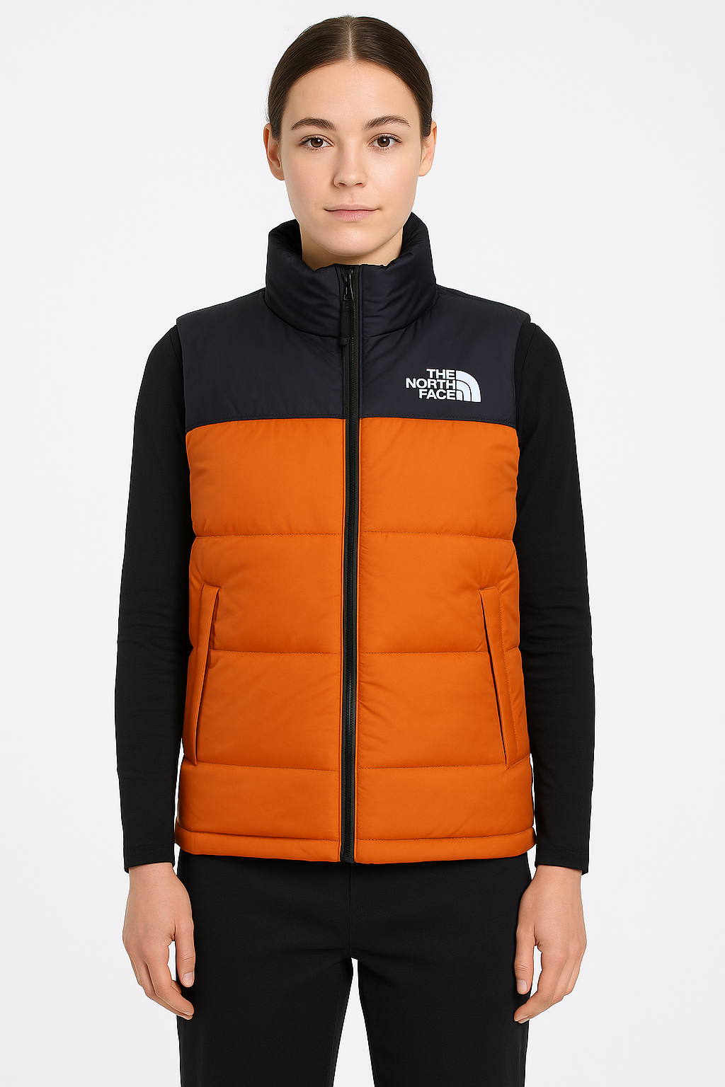 The North Face Gilet - Rust / Black