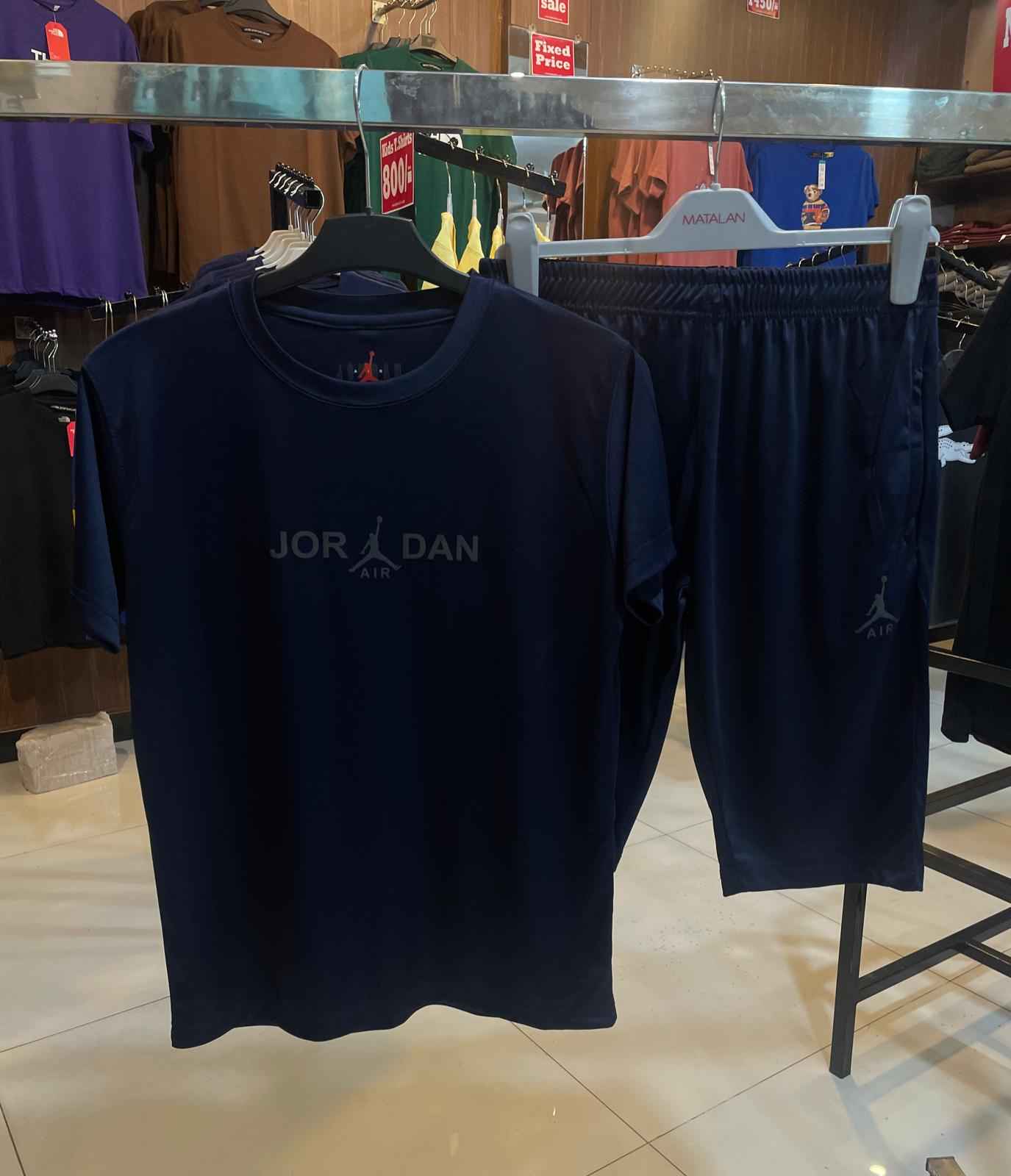 AJ° Active Short & Tee Set - Navy