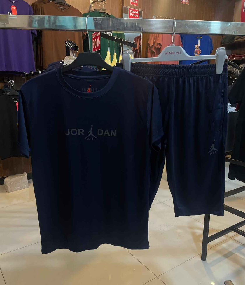 AJ° Active Short & Tee Set - Navy