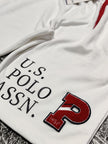 USPA Patch Shorts - White - Brand Store