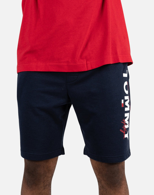 Tommy Bold Logo Shorts - Navy - Brand Store