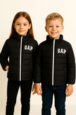 GAP Kids Puffer Jacket - Black