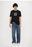 A|X Mid Logo Tee - Black - Brand Store