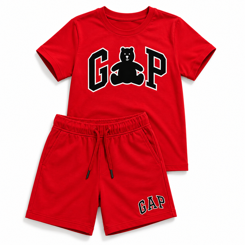 Gap Kids 2 Piece Short Set - Red