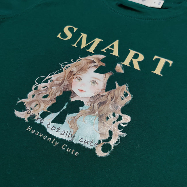 Gap Smart Girls Tee - Green - Brand Store